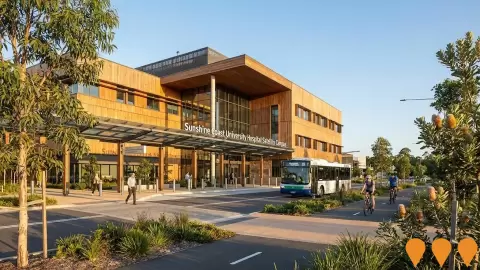 AI impression: Sunshine Coast University Hospital Satellite Campus, Health & Medical