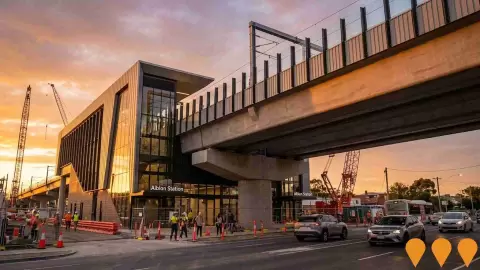 AI impression: Albion Station Redevelopment, Transport & Logistics