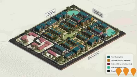AI impression: Banksia Gardens Social Housing Development, Residential Development