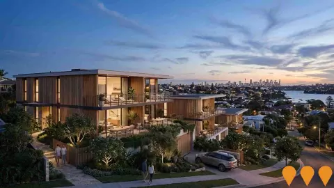 AI impression: The Villas Neutral Bay, Residential Development