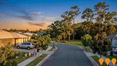 AI impression: Huntington Rise Estate, Residential Development