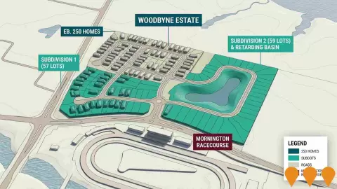 AI impression: Woodbyne Estate, Residential Development