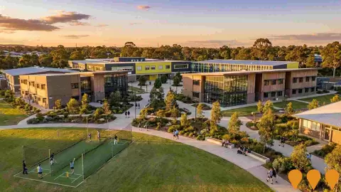 AI impression: The Ponds High School Upgrade, Education & Training