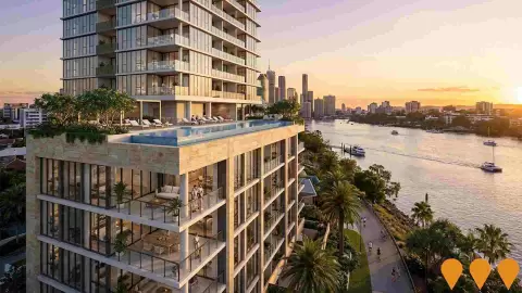 AI impression: 160 Macquarie Street Riverfront Apartments, Residential Development