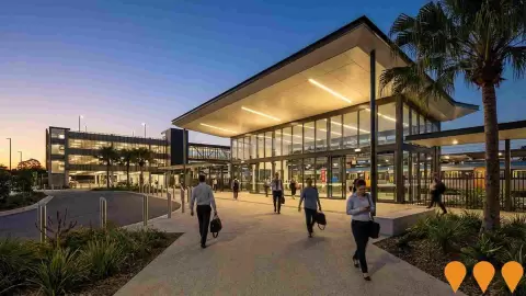 AI impression: Beenleigh Train Station Upgrade, Transport & Logistics
