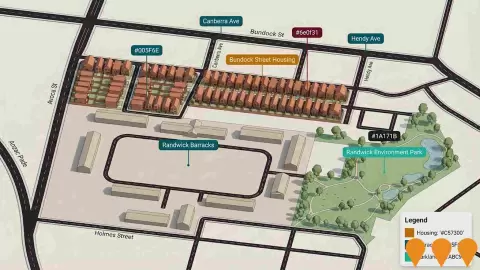 AI impression: Bundock Street Housing Redevelopment, National Security