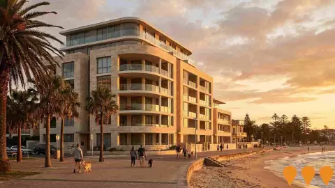 AI impression: Isla Cronulla, Communities