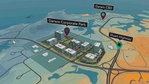 AI impression: Darwin Corporate Park, Business Parks & Technology Hubs