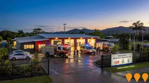 AI impression: Whitsunday Emergency Services Hub, National Security