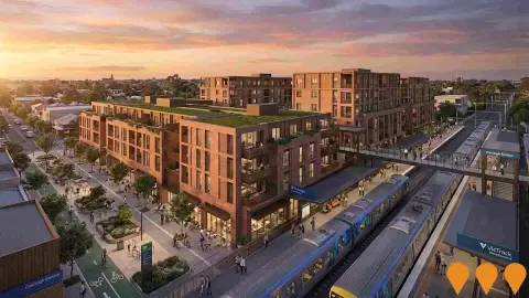 AI impression: VicTrack Oakleigh Housing Development, Residential Development