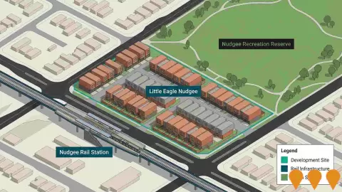 AI impression: Little Eagle Nudgee, Residential Development