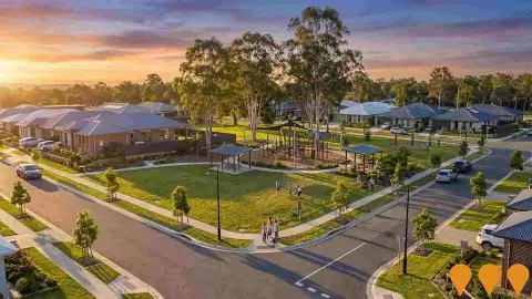 AI impression: Cedar Ridge Logan Reserve, Communities