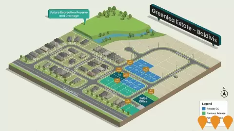 AI impression: Greenlea Estate, Residential Development