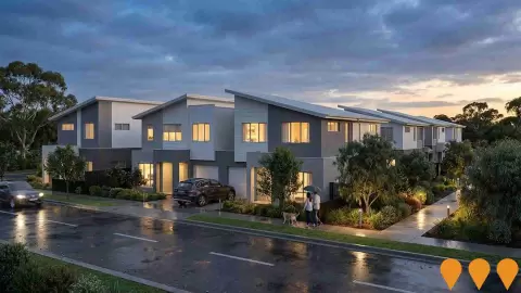 AI impression: Thomas Green Townhomes, Residential Development
