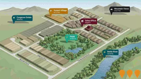 AI impression: Cosgrove Estate, Communities, Precincts & Urban Renewal