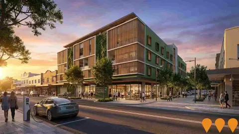 AI impression: Wilberforce Avenue, Rose Bay Car Park Redevelopment, Precincts & Urban Renewal