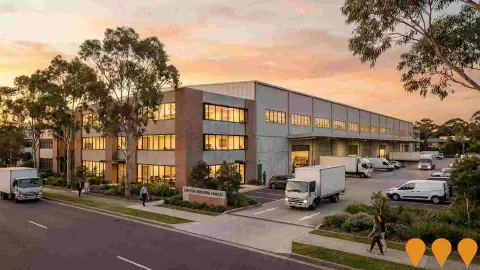 AI impression: Lane Cove Industrial Complex, Business Parks & Technology Hubs