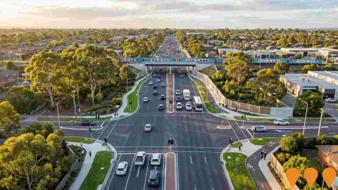 AI impression: Clyde Road Upgrade, Transport & Logistics
