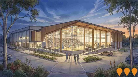 AI impression: Belconnen Basketball Stadium Expansion, Sports & Recreation