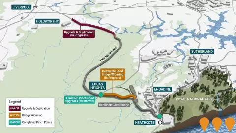 AI impression: Heathcote Road Bridge Widening Project, Transport & Logistics