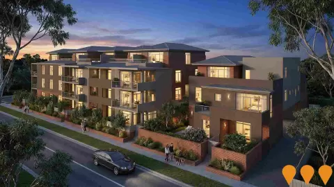 AI impression: 1207-1209 Burke Road Townhomes, Residential Development