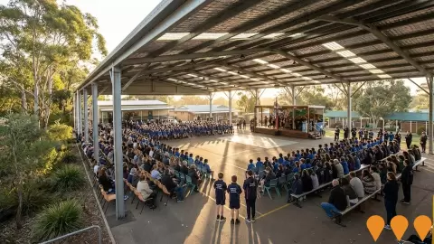 AI impression: Matthew Pearce Public School Upgrade, Education & Training