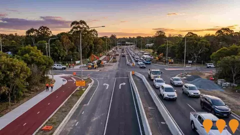 AI impression: Widening and Upgrade of Minmi Road, Transport & Logistics