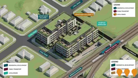 AI impression: 29-33 Lyall Road Apartments, Residential Development
