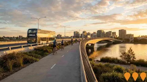 AI impression: Bennelong Parkway Bridge Upgrade, Transport & Logistics