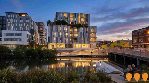 AI impression: Canterbury Town Centre Upgrade, Sports & Recreation
