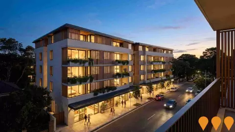 AI impression: 26-32 Hall Street Mixed-Use, Communities