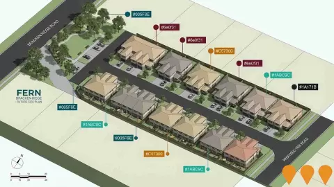 AI impression: Fern Bracken Ridge Townhomes, Residential Development