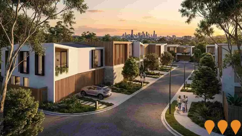 AI impression: Sanctuary Residences Ashgrove, Residential Development