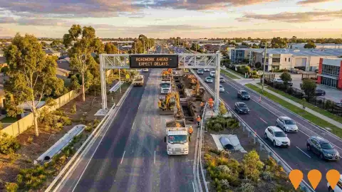 AI impression: Derrimut Road and Boundary Road Intersection Upgrade, Transport & Logistics
