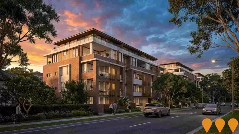 AI impression: Bridgestone Projects Lindfield, Residential Development
