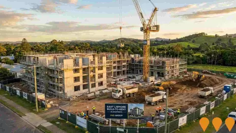 AI impression: East Lismore Build-to-Rent Apartments, Residential Development