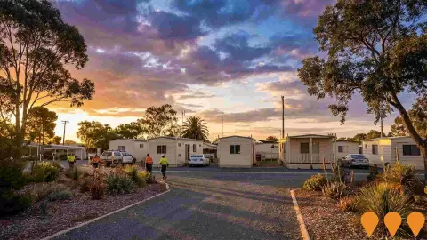AI impression: West Wyalong Accommodation Village (Boundary Street), Residential Development