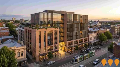 AI impression: 277-279 Broadway Mixed Use Development, Education & Training