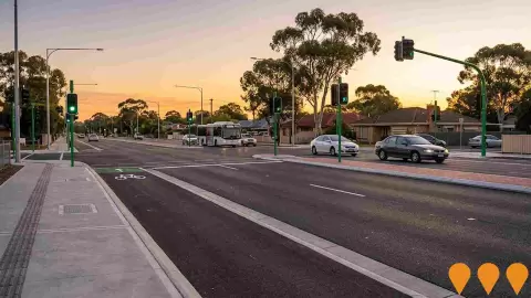 AI impression: Golden Grove Road Upgrade, Transport & Logistics