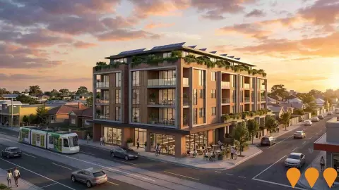 AI impression: 590-596 Barkly Street Development, Residential Development