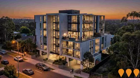 AI impression: Albero Greensborough, Residential Development
