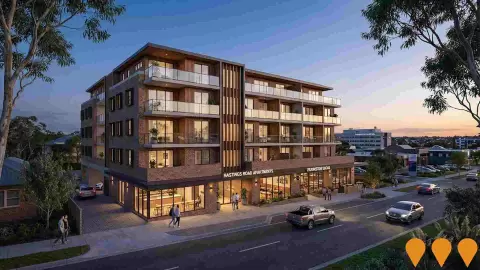 AI impression: 35-41 Hastings Road Apartment Development, Residential Development