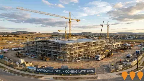 AI impression: Googong Hotel, Tourism