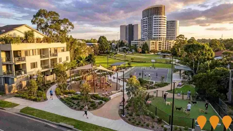 AI impression: Carlingford Parklands Upgrade, Sports & Recreation
