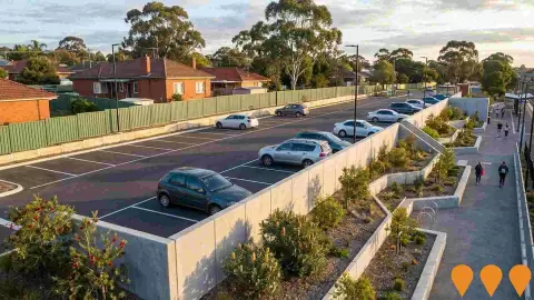 AI impression: Beverly Hills Commuter Car Park, Transport & Logistics