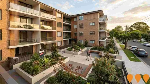 AI impression: Allen & George South Hurstville, Residential Development