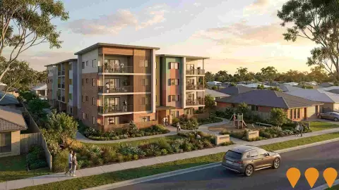 AI impression: Redbank Plains Affordable Housing - Junction Drive, Communities