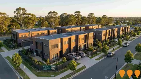 AI impression: Emerald Park Townhouses, Residential Development