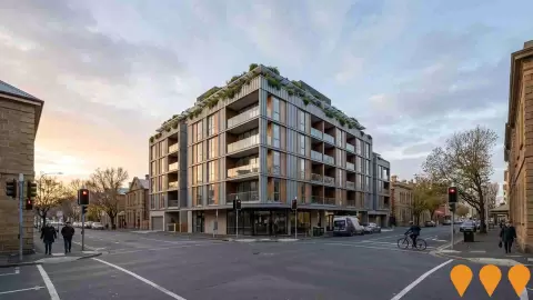 AI impression: Macquarie Place Hobart, Residential Development