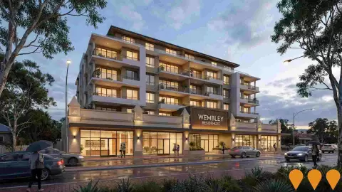 AI impression: Residential Apartments and Commercial Tenancies, Wembley, Residential Development